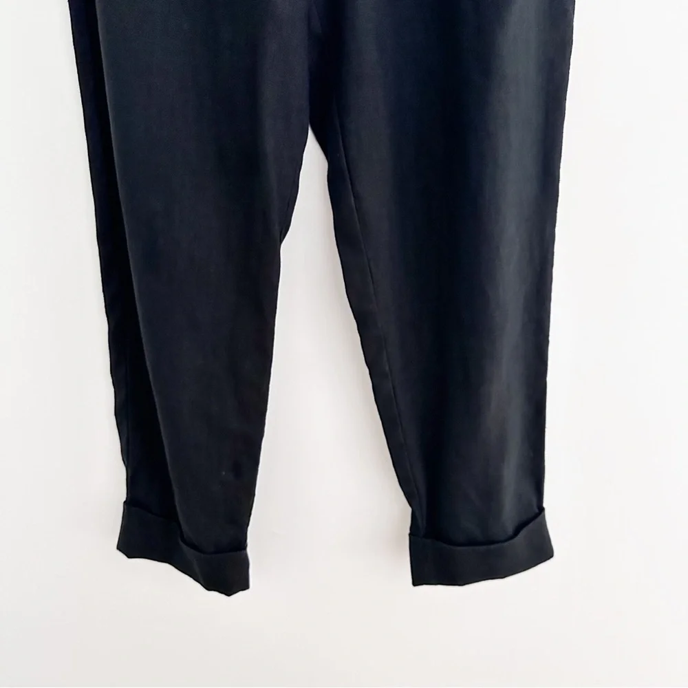 Vintage Banana Republic Cuffed Linen Trousers Made In Italy